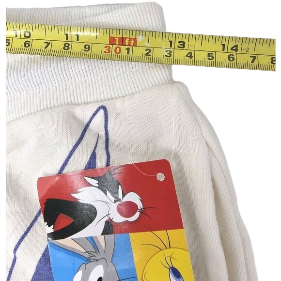 LOONEY TUNES Women's Graphic Print Jogger Midrise Relaxed Women's XS Bugs Bunny - Picture 11 of 11